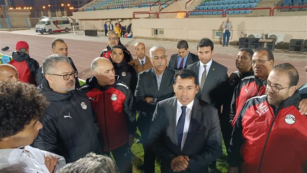 زيارة وزير الرياضة