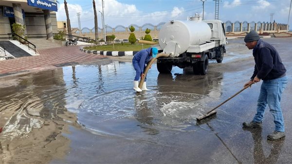 كسح مياه الأمطار