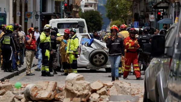 زلزال الإكوادور