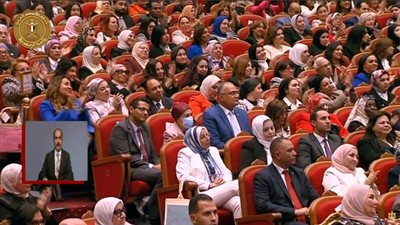 بحضور الرئيس.. خالد البلشي نقيب الصحفيين يشارك في احتفالية يوم المرأة المصرية والأم المثالية