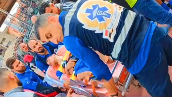 إصابة لاعب طنطا ونقله