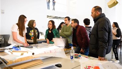 طلاب هندسة عين شمس يشاركون في تقديم رؤية لتطوير منطقة القناة الكبرى الصينية