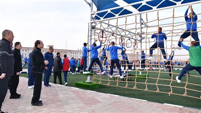 السيسي يتفقد أكاديمية الشرطة ويوجه رسائل للطلاب: ما تبطلوش كلام عن المشروعات.. لكن يكون موزون وعلمي | بث مباشر