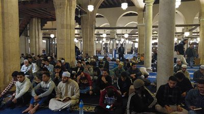 أول صلاة تراويح من داخل الجامع الأزهر وعمرو بن العاص | بث مباشر