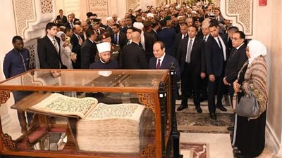 يضم 1087 صفحة.. كواليس ترميم مصحف عثمان بن عفان المعروض بالعاصمة الإدارية