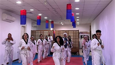اختتام دورات أكاديمية تعليم التايكوندو بالمركز الثقافي الكوري