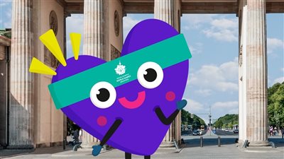 الكشف عن تميمة الألعاب العالمية لأولمبياد برلين 