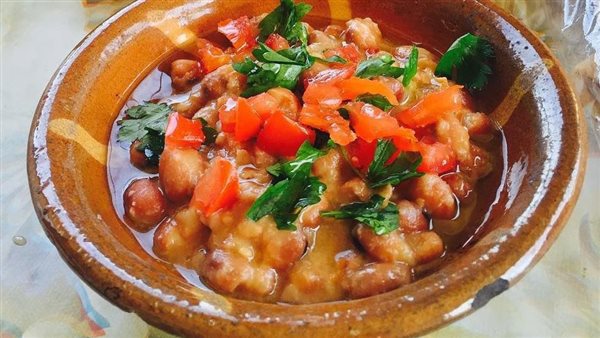 طريقة عمل الفول بالطماطم