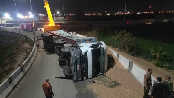 جانب من الحادث 