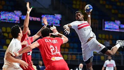 الأبيض يحسم الديربي.. الزمالك يفوز على الأهلي في دوري المحترفين لكرة اليد