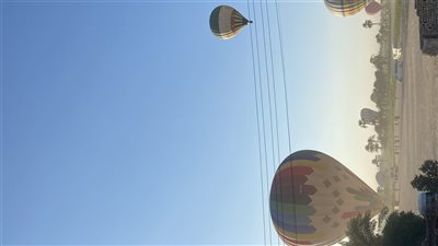 بسبب الرياح.. إلغاء تحليق رحلات البالون الطائر بسماء الأقصر غدا