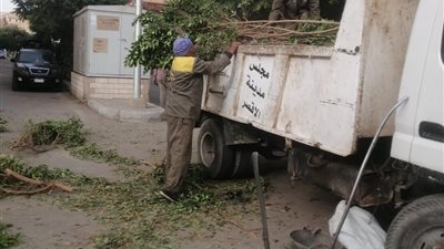 رفع 1116 طن قمامة من شوارع الأقصر خلال أسبوع