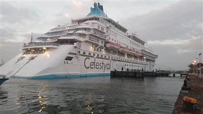 للمرة الرابعة خلال الشهر.. كريستال السماوية تصل ميناء بورسعيد السياحي وعلى متنها 1104 سائحين | صور 