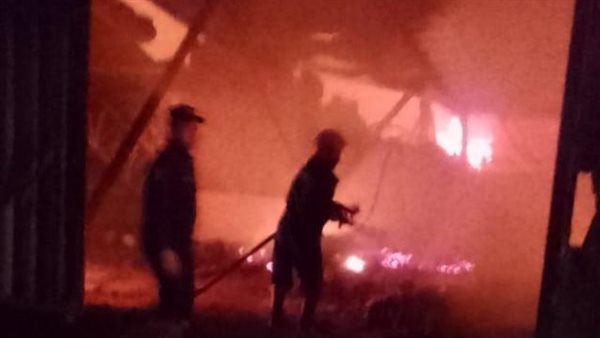 حريق مصنع الخانكة