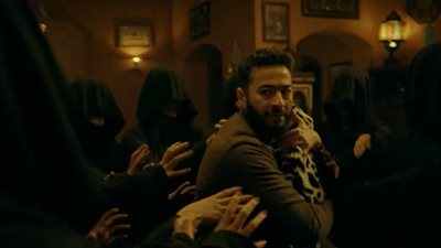 مفأجاة في مسلسل المداح الحلقة 6: ظهور الذئب وقبيلة هند بنت الأحمر لـ خطف رضيع صابر