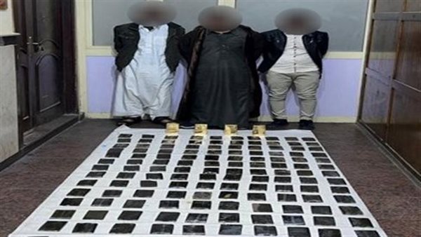 المتهمين والمضبوطات