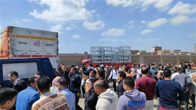 مصرع 6 أشخاص وإصابة 13 في حادث تصادم بالشرقية