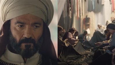 مسلسل رسالة الإمام الحلقة 7.. تصنيع كسوة الكعبة في مصر | صور