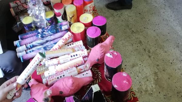 جانب من المضبوطات