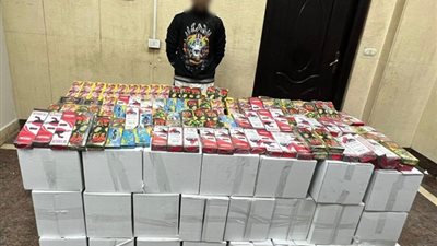 قبل عيد الفطر.. ضبط مليون و200 ألف قطعة ألعاب نارية بالقاهرة