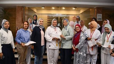 بنات عين شمس تفوز بالمركز الثاني في بطولة الجمهورية لـ الإيكيدو