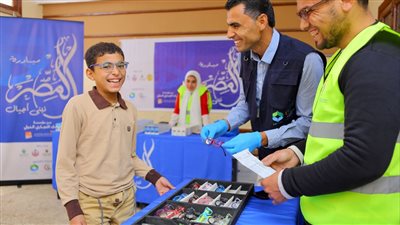 صناع الخير: مبادرة لمصر نبني أجيال تصل بخدماتها لطلاب مدارس مركز ناصر ببني سويف