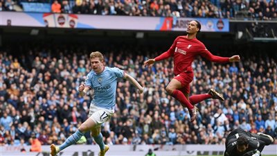 نتيجة مباراة مانشستر سيتي وليفربول.. الريدز يسقط برباعية على ملعب الاتحاد 