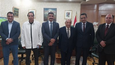 نقيب المهندسين يزور خالد البلشي لتهنئته بالفوز بمقعد نقيب الصحفيين