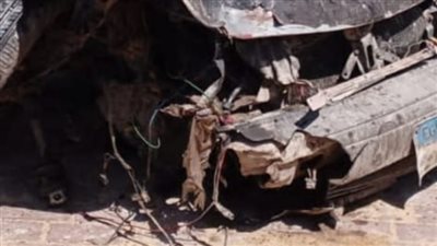 تصادم مجموعة من السيارات بطريق الواحات القادم من أكتوبر للجيزة | صور