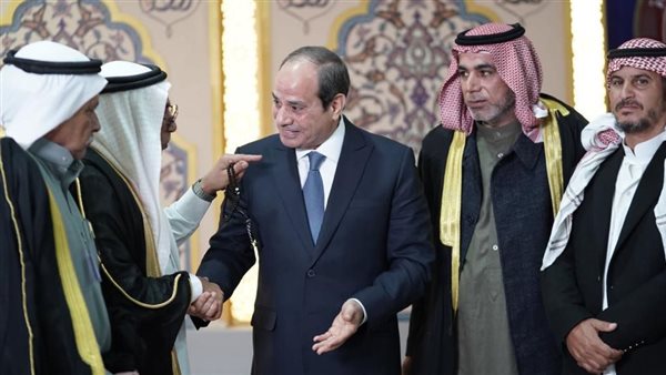 الرئيس السيسي مع