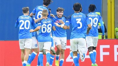 الآتزوري يجهز الاحتفال باللقب.. موعد مباراة نابولي وأودينيزي في الدوري الإيطالي