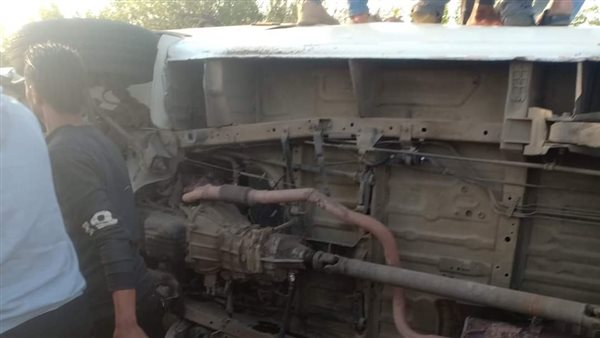 جانب من حادث على